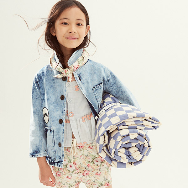 30[]Feel Love Denim Jacket-WK23KSJAC0001MBD