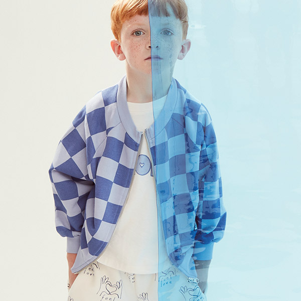 30[]Raglan Zip Jacket-WK23KSSST0019DBL