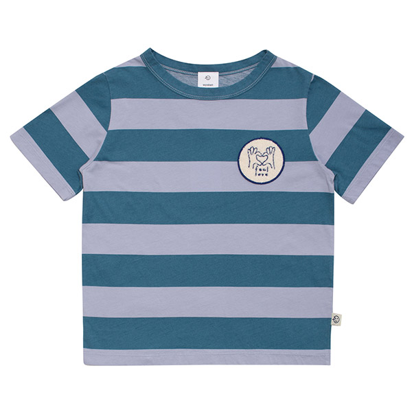 30[]Wide Stripe Tee-WK23KSTSH0042FRB