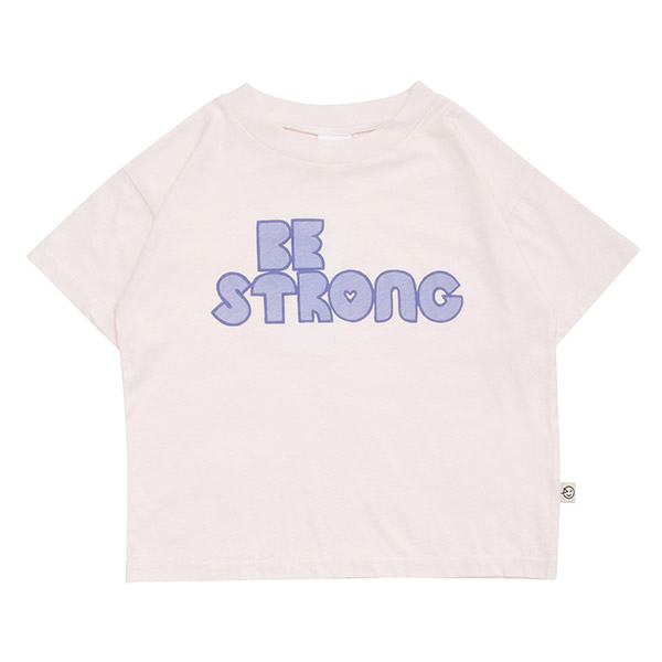 []Be Strong Tee -WK23KSTSH0047CHK