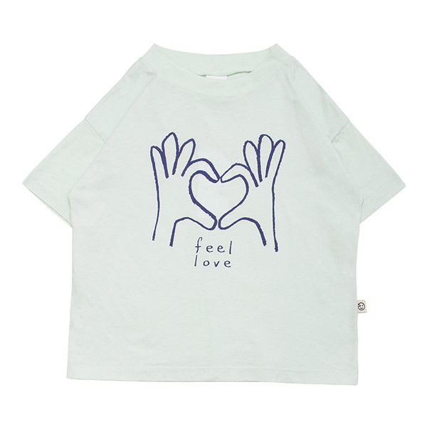 30[]Feel Love Tee -WK23KSTSH0051PGR