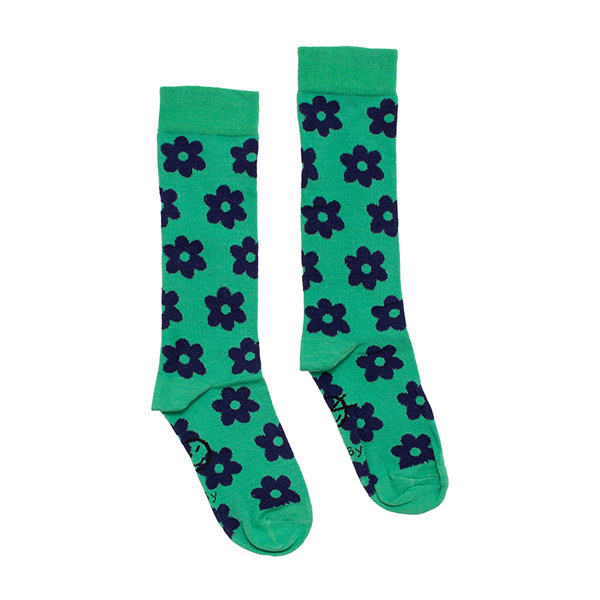 []Flower Sock-WK23KSSOC0113GGN