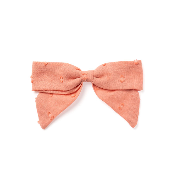 0615 23SS[Ű]SMALL BOW - Dark Pink Solid_Ŭ-LK23KSHAC0013DPS