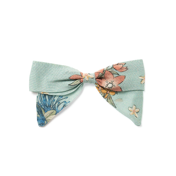 0615 23SS[Ű]SMALL BOW - MINTY GREEN PRINT_Ŭ-LK23KSHAC0016MGP