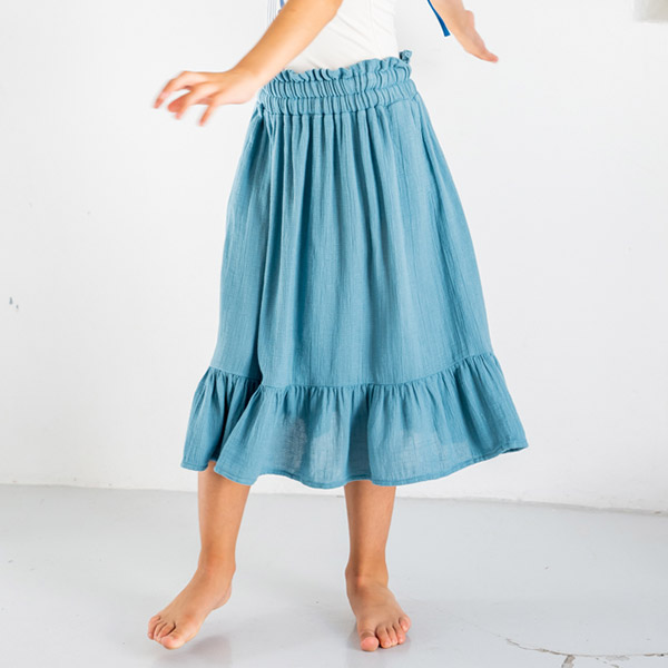 [ġƶ]F01-Skirt GEA-Blue Egeo Formentera-BC23KSSKI0007BEF