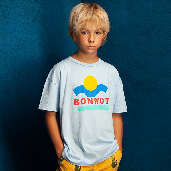 23SS[]Tshirt bonmot sunset_Ƽ-BM23KSTSHTS08LBL