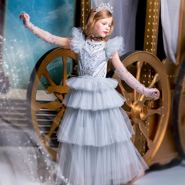 23SS[ƩƩ]GLASS SLIPPER TUTU DRESS_ŵ 巹TD23KSDRE7288SBL