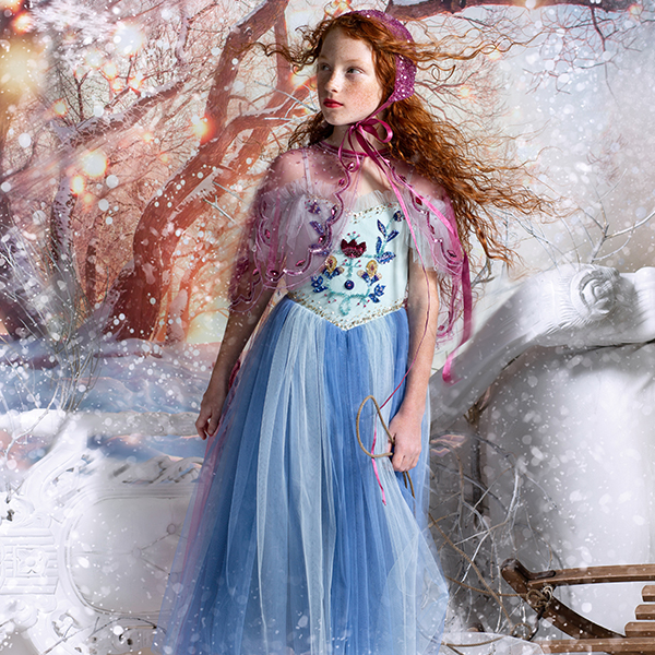 [ƩƩ]FROZEN FOREVER TUTU DRESS-TD23KSDRE7896ABL