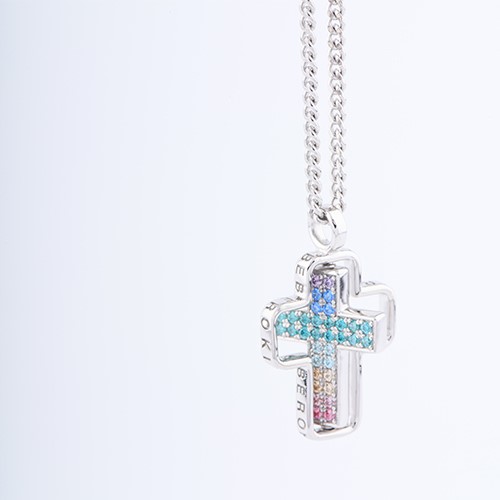 [Ű]κũν  Rainbowcross necklace