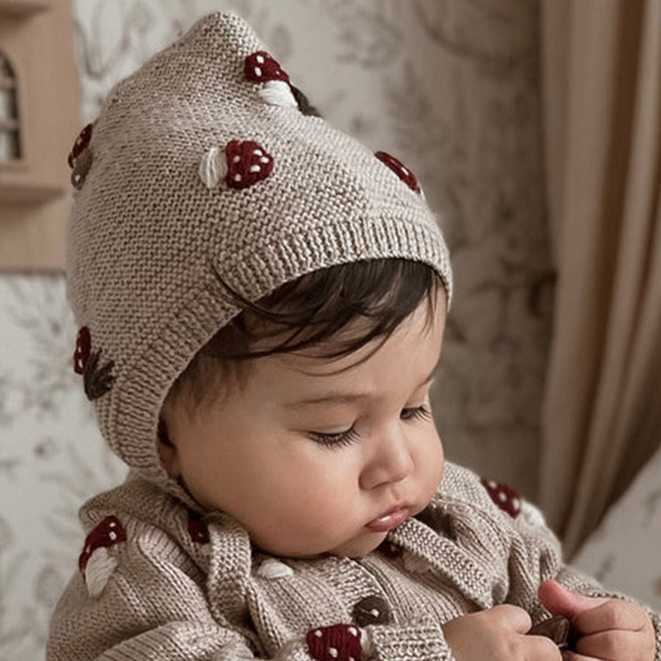 [ȸ긮]MUSHROOM BONNET_-SB23KABOE0007OAT