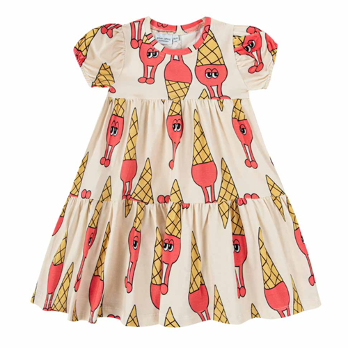 23SS[]ICE CREAM PUFF DRESS IVORY_巹