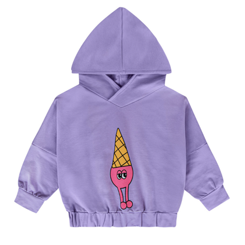 23SS[]ICE CREAM PULLOVER HOODIE PURPLE_ĵ