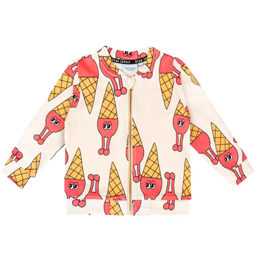 23SS[]ICE CREAM BOMBER JACKET IVORY_