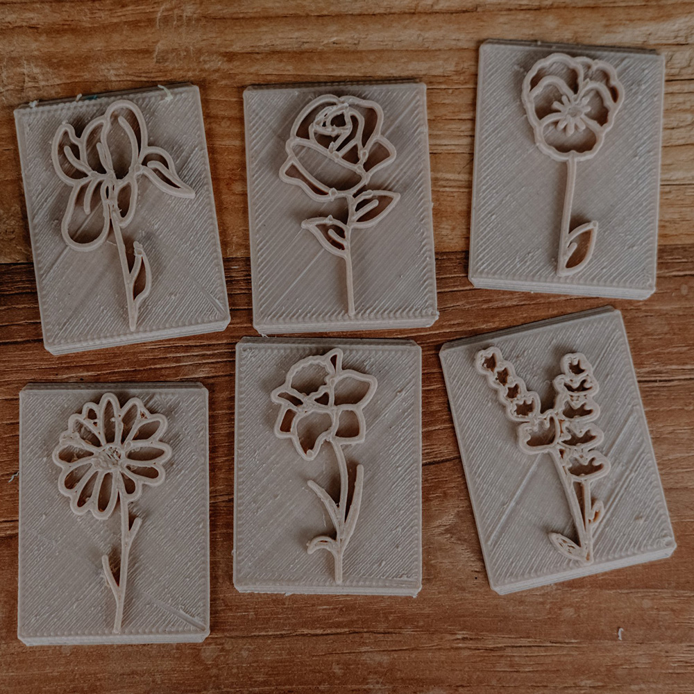 [ŲũƮ]Flower Eco Stamp Set