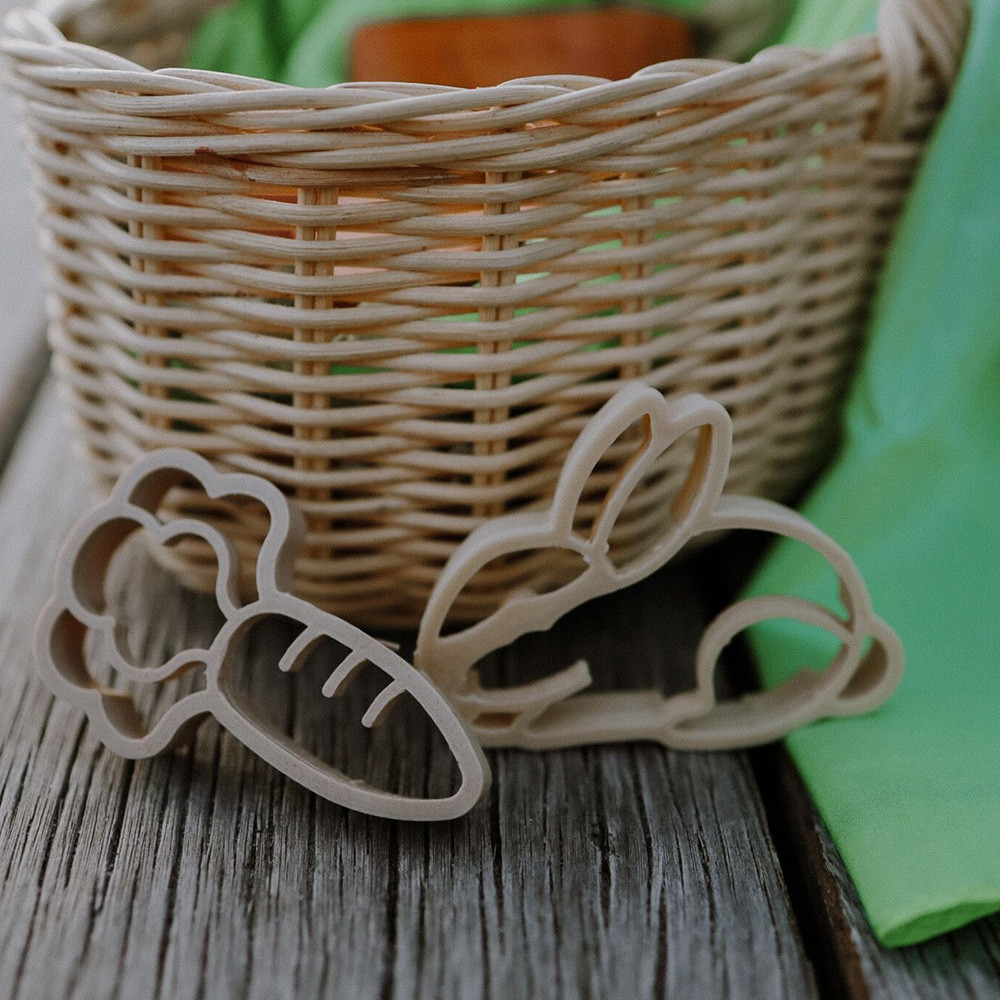 [ŲũƮ]Mini Bunny & Carrot Eco Cutter Set