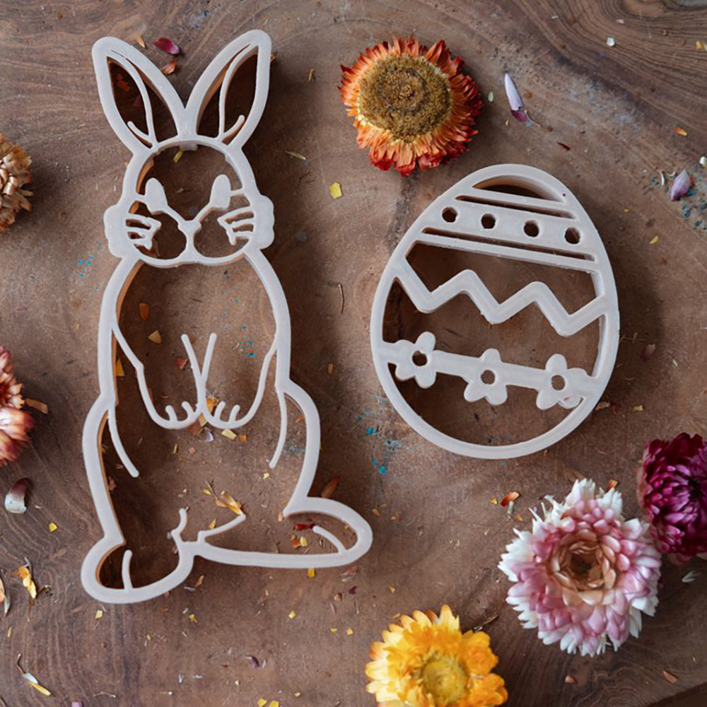 [ŲũƮ]Bunny & Egg Eco Cutter Set