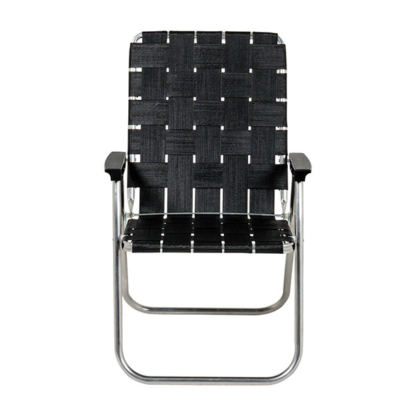 [론체어]Solid Black Classic Chair with White Arms_론체어 클래식-DUK2323
