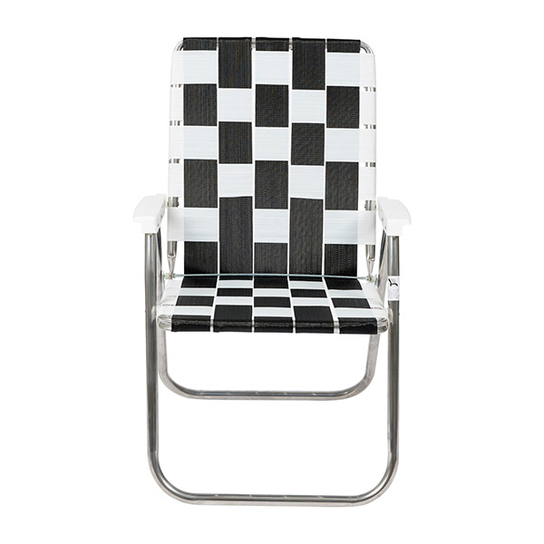[ü]Black & White Classic Chair with White Arms_ü Ŭ-DUW2325