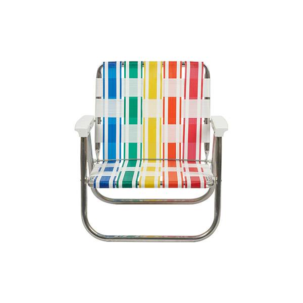 [ü]RABOW COLOR Low Back Beach Chair_ü ο ġ κ-B-RAINBOW