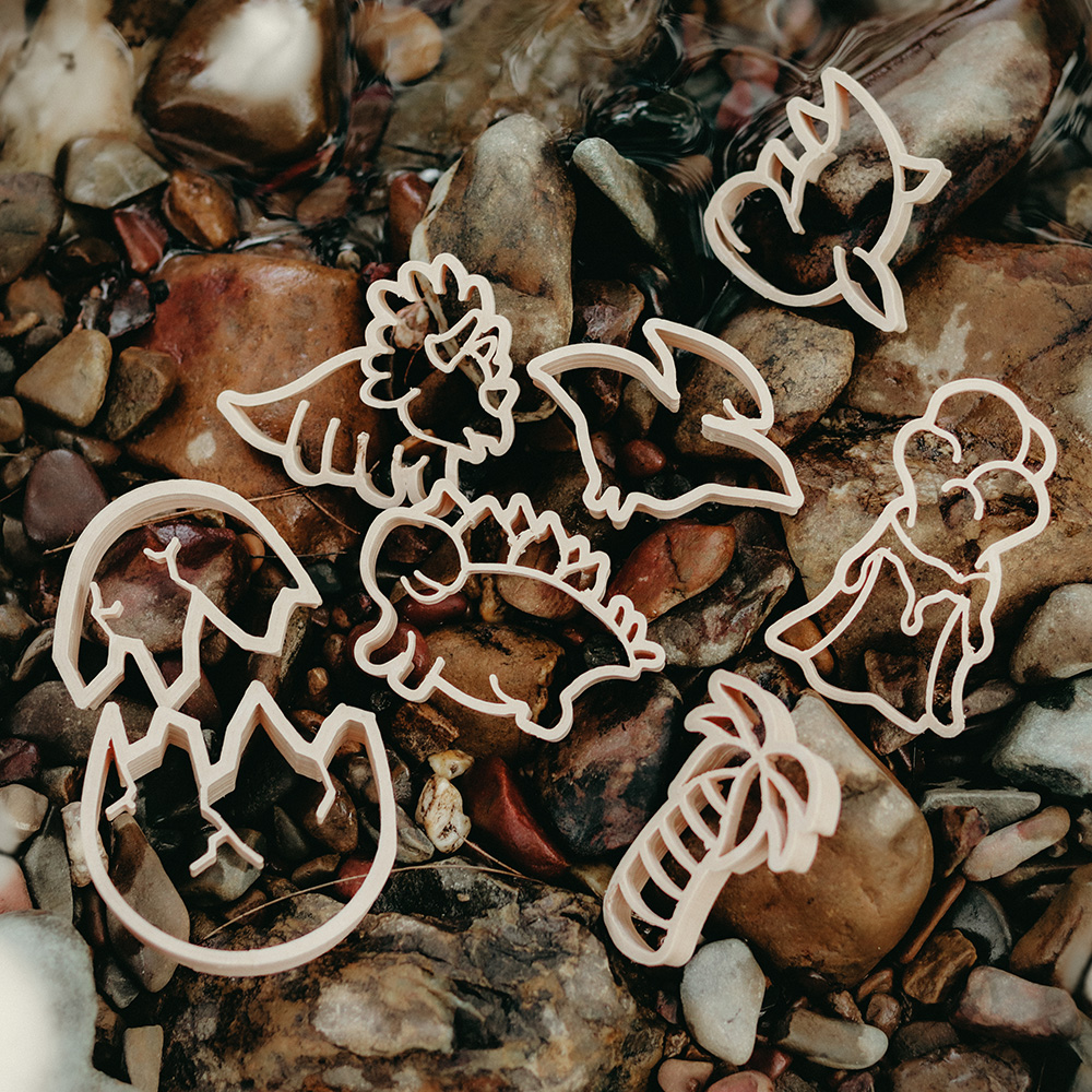 [ŲũƮ]Baby Dinosaur Eco Cutter Set