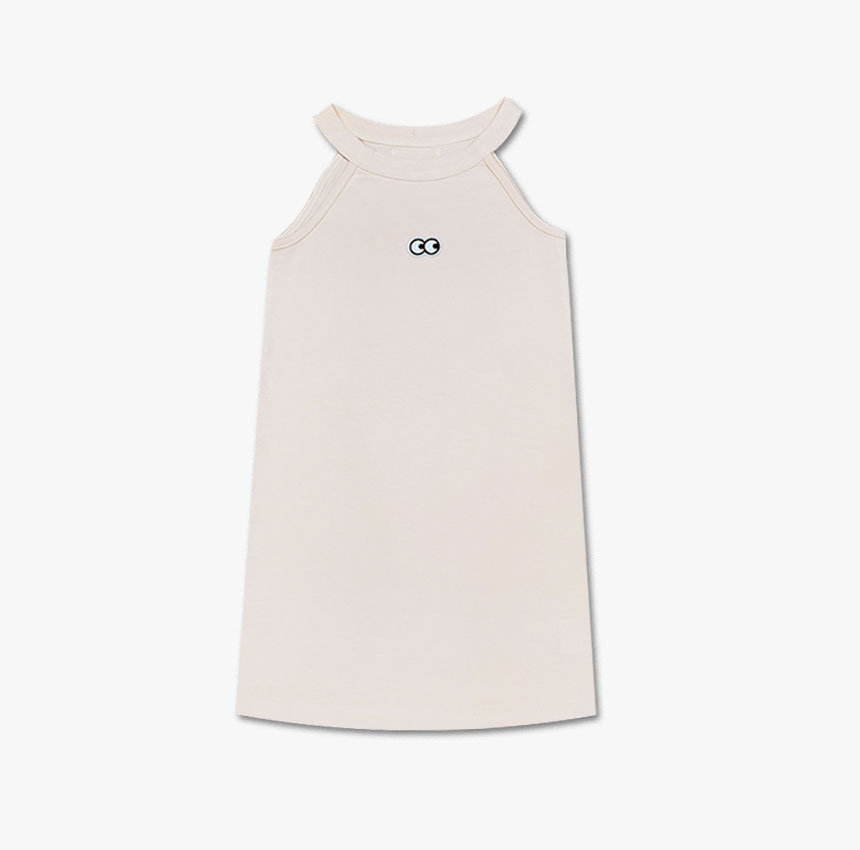 [ũũ]Wow kids halter dress pale pink