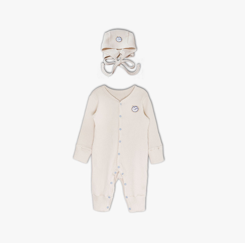 [ũũ]Happy luke lace baby jumpsuit 