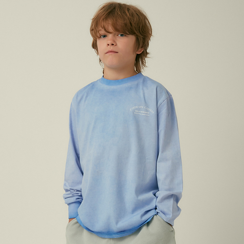 23SS[ڵĵ]DAILY LUNAR-BLUE LONG SLEEVE TEE