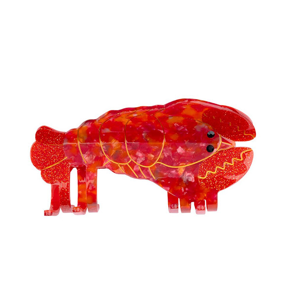 []Lobster Hair Claw-SU00KNCLW0008LOB