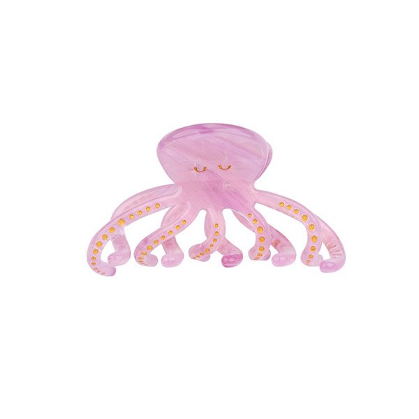 []Octopus Mini Hair Claw-SU00KNCLW0050OCT