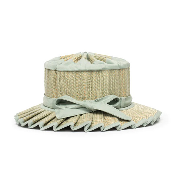[γӷ]Sea Foam Mayfair Child Hat-LM00KNHAT0005SFO