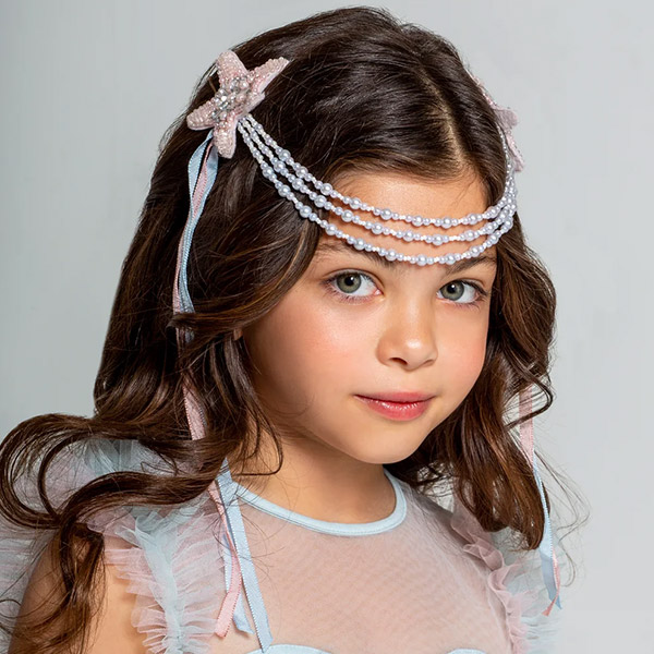 [ƩƩ]Mermaid Magic Headband-TD23KAHBD7841SBL