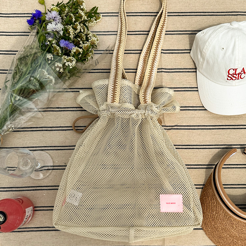 YUL'SMOOD[]MESH BAG