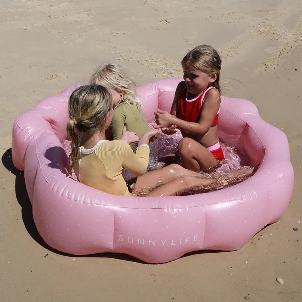 [϶]Inflatable Backyard Pool Ocean Treasure Rose -S3PBYDOT
