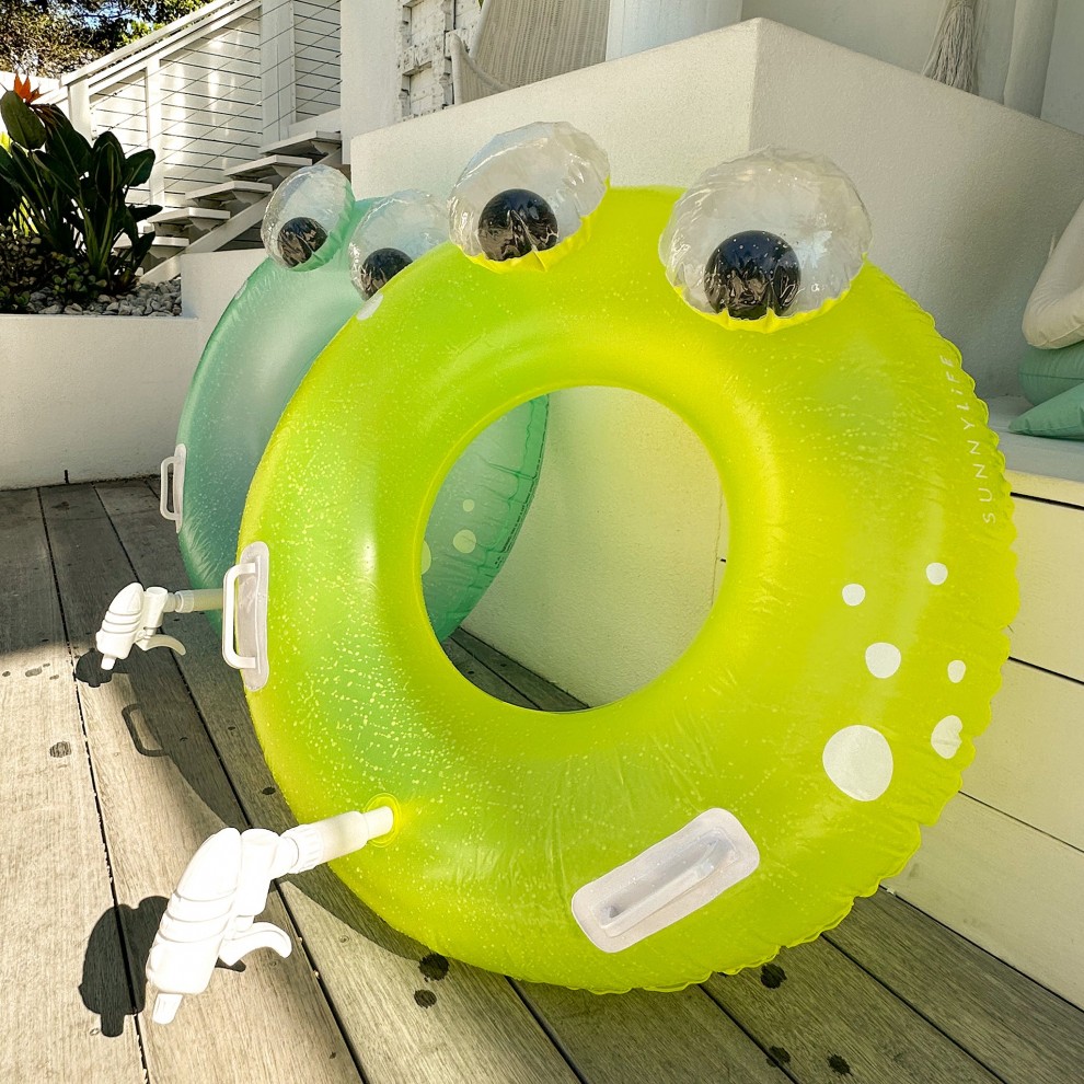 [϶]Pool Ring Soakers Sonny the Sea Creature Citrus Set of 2_Ʃ2Ʈ-S3LSOASO