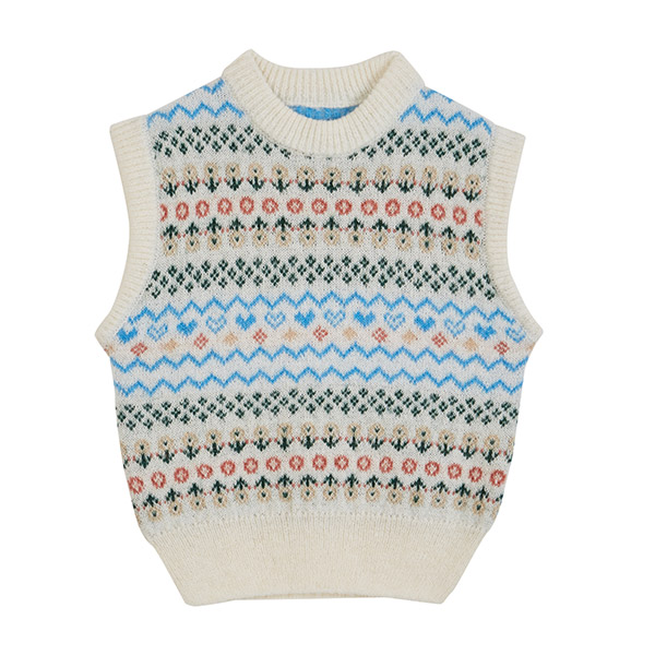 [п̴]SANS MANCHES JACQUARD_Ʈ-ET23KAVES0038ECR