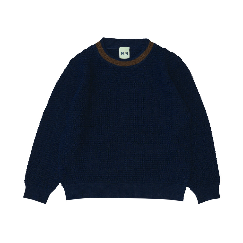 AW23[FUB KIDS]ۺŰ Structure Blouse (royal blue) Ʈ