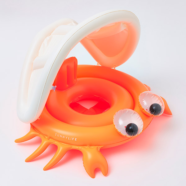 [϶]Baby Float Sonny the Sea Creature Neon Orange_Ʃ-S3LBABSO