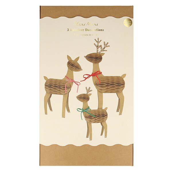 [메리메리]Honeycomb Reindeer Family-ME269635