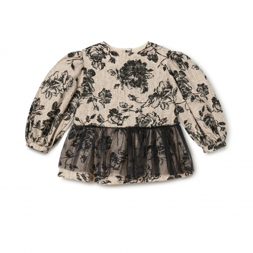 23AW[ƲũƼ丮]Vintage bloom top_콺