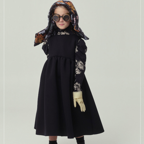 23AW[ƲũƼ丮]Neoprene dress_black_巹