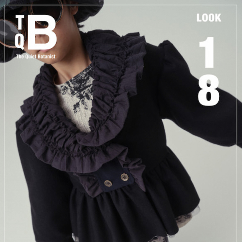 23AW[ƲũƼ丮]Wool tailored jacket_black_