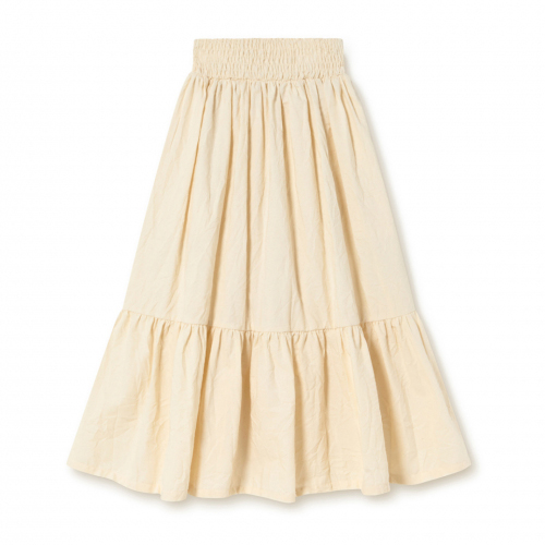 23AW[ƲũƼ丮]Vintage crinkled skirt_beige_ĿƮ