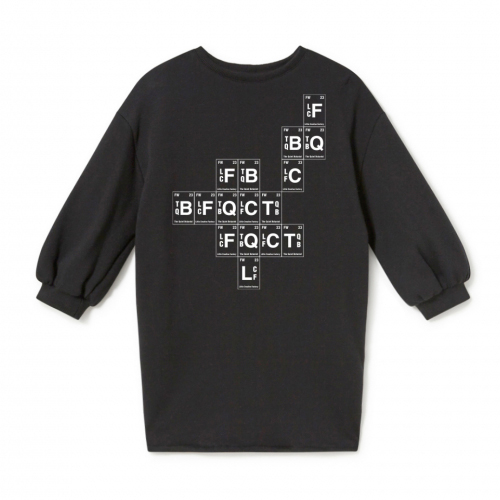 23AW[ƲũƼ丮]Digital fleece sweat dress_巹