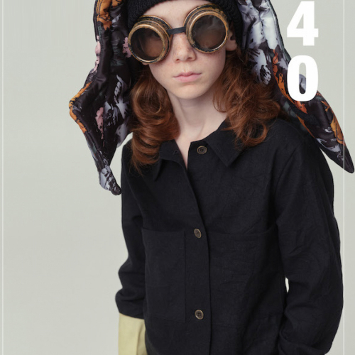 23AW[ƲũƼ丮]Vintage crinkled shirt_black_