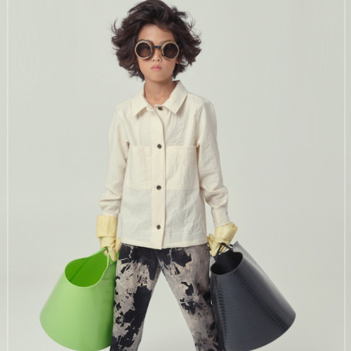23AW[ƲũƼ丮]Vintage crinkled shirt_cream_