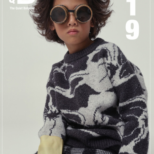 23AW[ƲũƼ丮]Flower tricot sweater_
