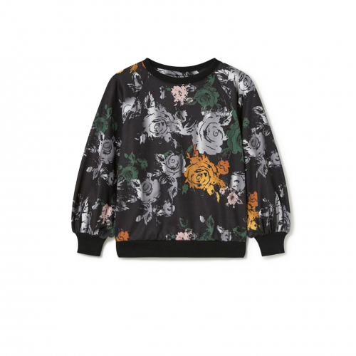23AW[ƲũƼ丮]Blossom fleece balloon sweatshirt_