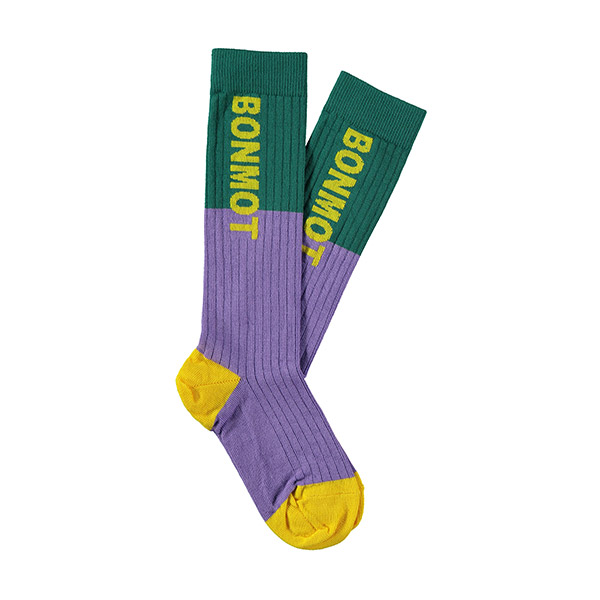 AW23[]color block 縻-BM23KASOCSOCKLLC