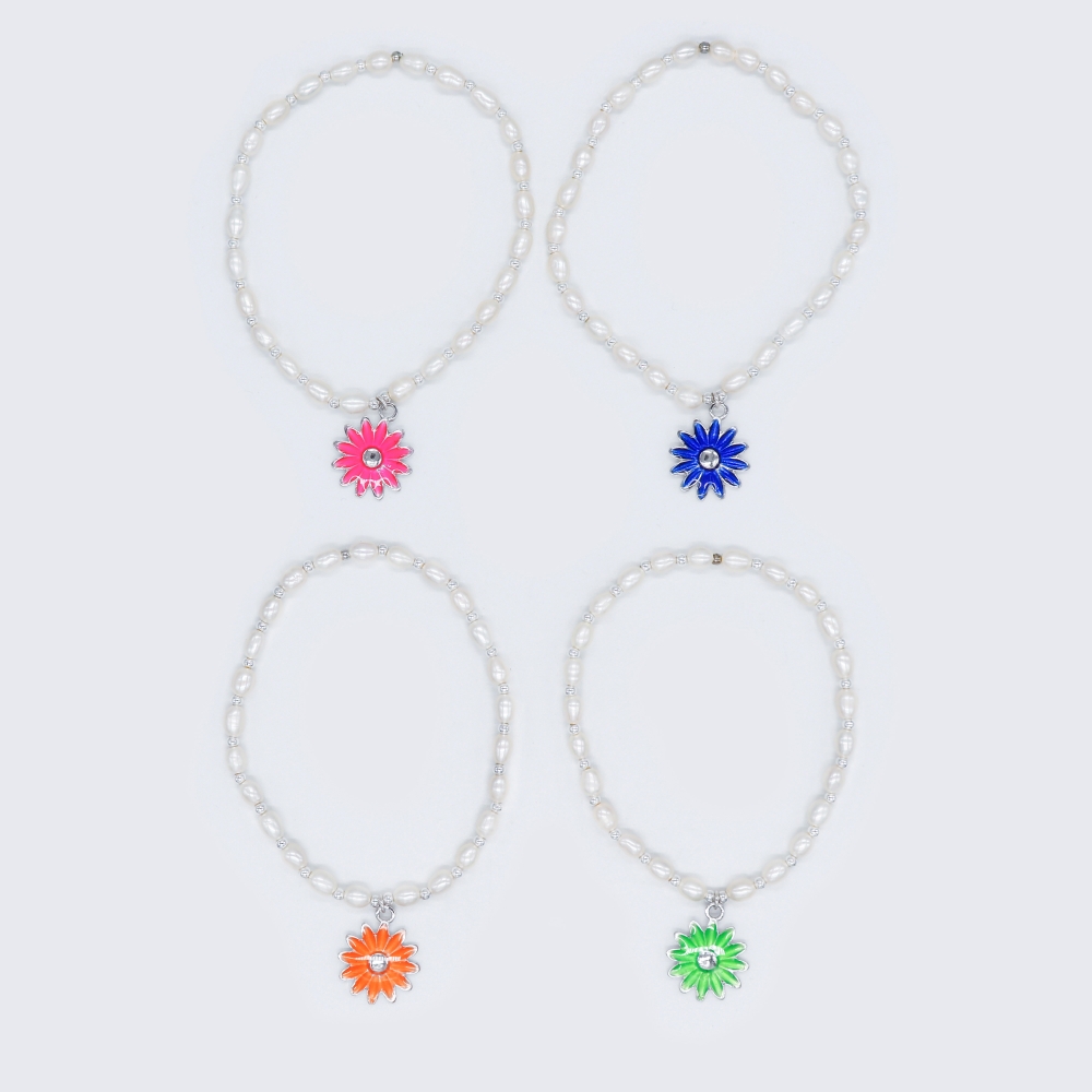 []÷    Ʈ Ҿ   My daisy point water pearl Bracelet