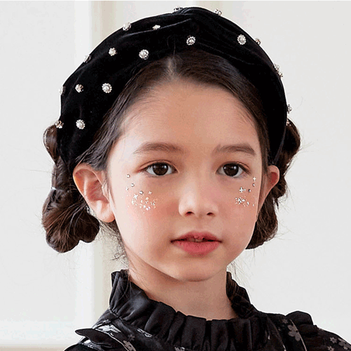 [뿤忥] Twisted Velvet Jewel Headband